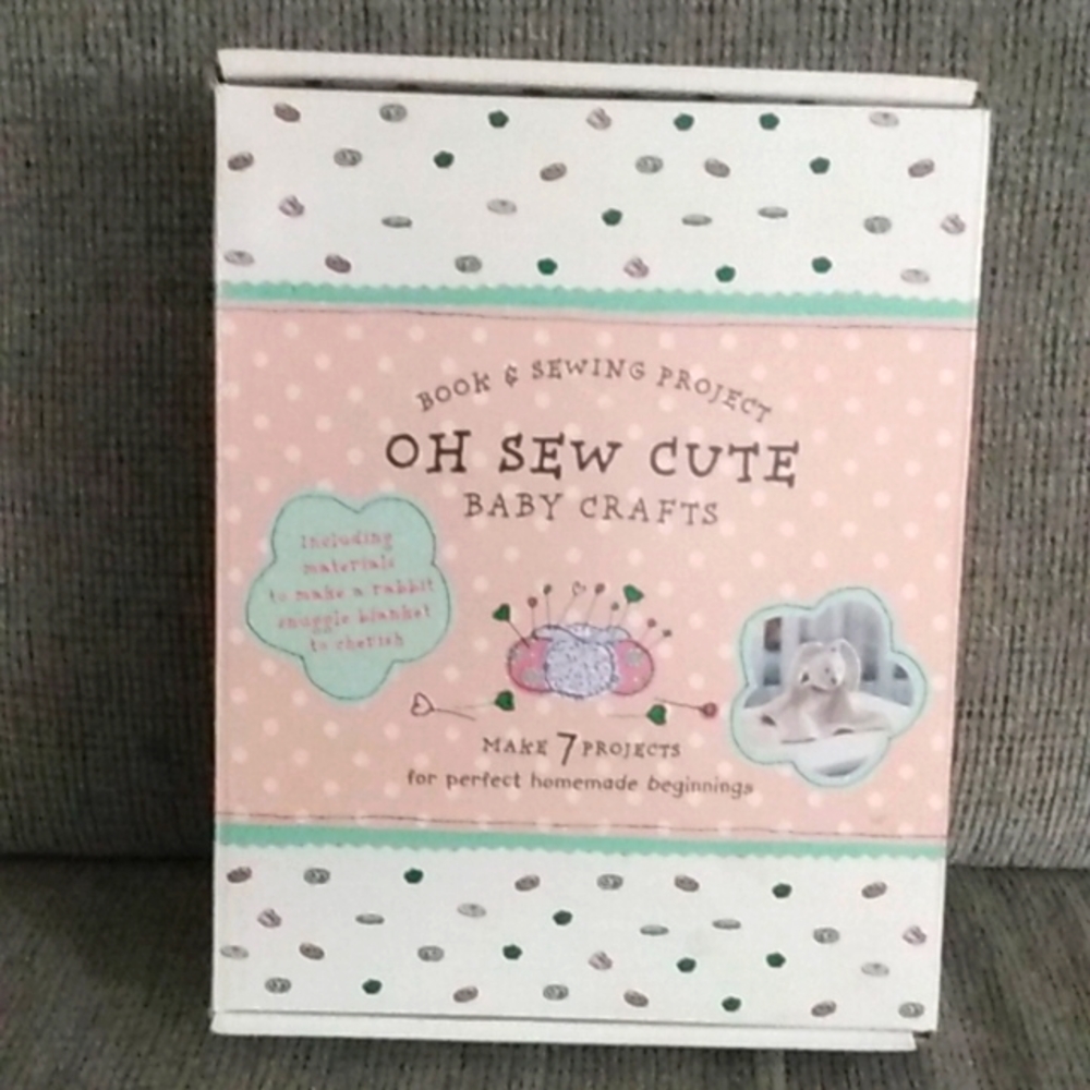 Oh Sew Cute Baby Crafts Book and Sewing Project